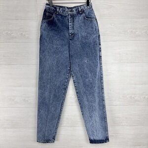 Vintage Levi's Jeans Women 26x31 Acid Wash Mom USA‎ 80s Orange Tab High Rise